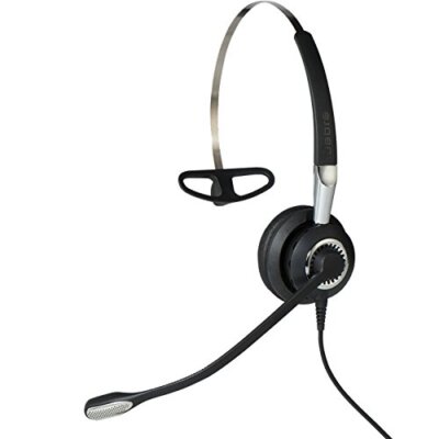 Jabra BIZ 2400 II Duo USB Mic 82 NC CC MS US CA Pack 2406-820-205 - Black