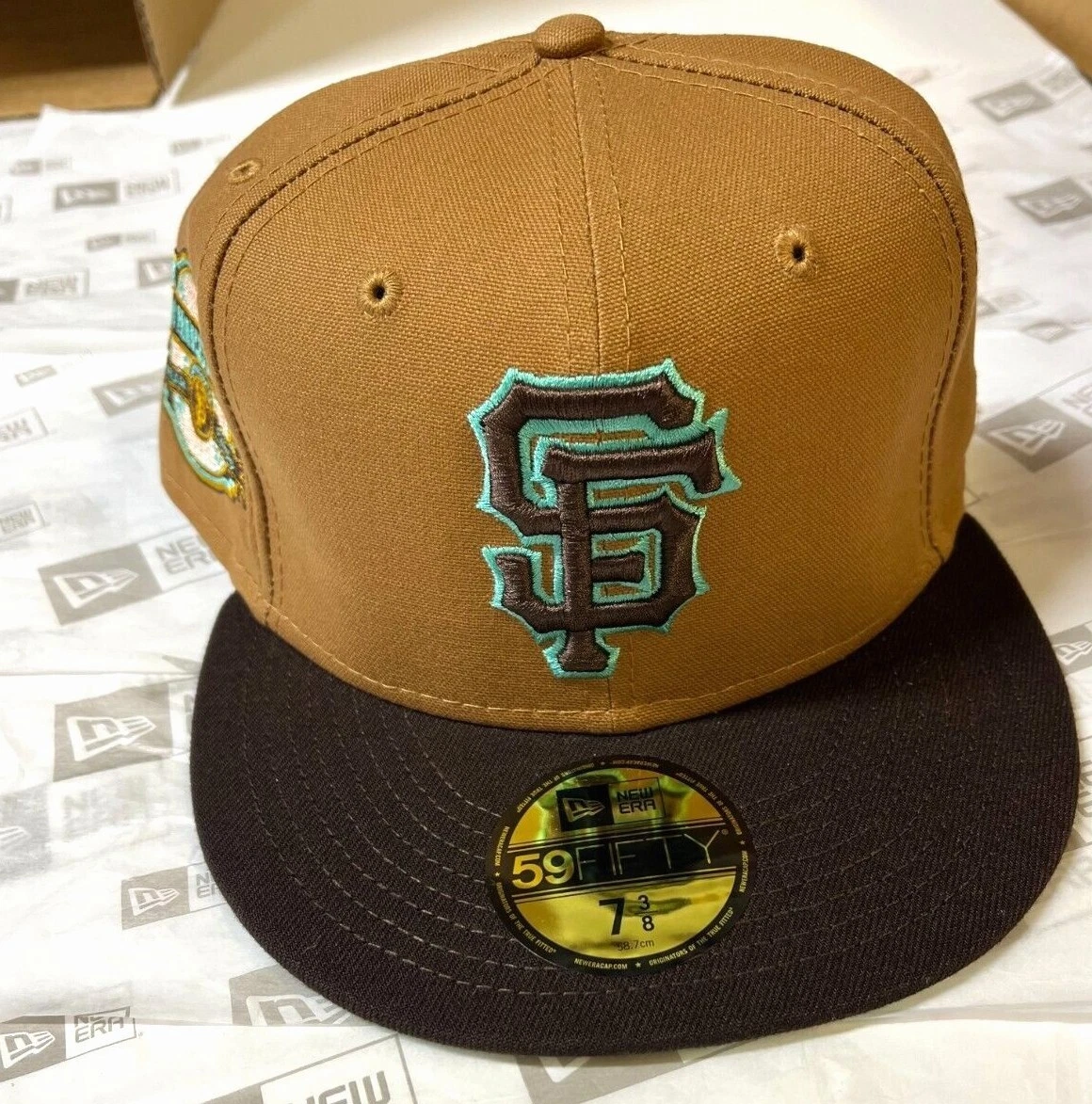 San Francisco Giants New Era Cooperstown Side Patch 59FIFTY Fitted