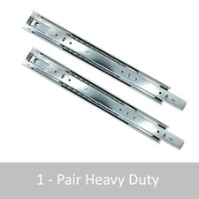 14" Drawer Slides - Heavy Duty 500lb Load - Premium Quality SOLD AS A PAIR 