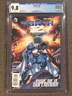 Earth 2 #25 CGC 9.8 DC Comics 2014 1st Cover App Val-Zod HBO Max Rumors ...