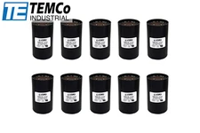 TEMCo 630-750 uf/MFD 220-250 VAC volts Round Start Capacitor 50/60 Hz -Lot-10