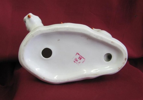 FIGURA DE CERÁMICA DE PORCELANA DE COLECCIÓN MARCADA - Imagen 7 de 9