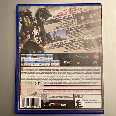 PlayStation4 - ★M's★  ページ MXGP: The Official Motocross Videogame (Sony PlayStation 4) PS4
