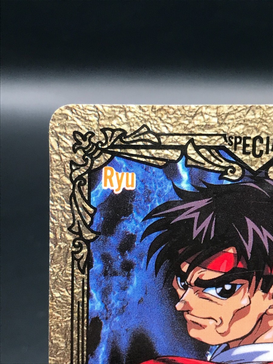 【米国版新品】Ryu2 Ryu STREET FIGHTER ⅡCARDDASS TCG CAPCOM JAPAN 1994 Rare F/S No.7a