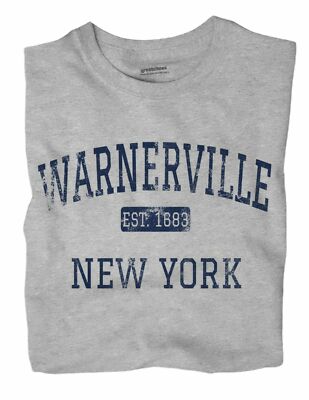 Warnerville New York NY T-Shirt Queens EST
