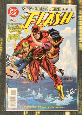 The Flash #135 1998 DC Comics Sent In A Cardboard Mailer