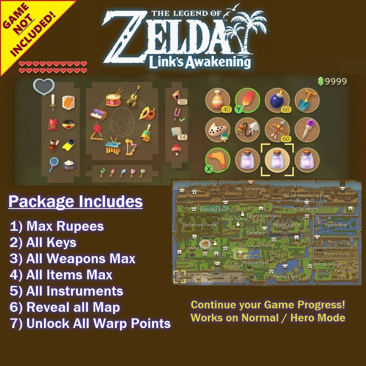 The Legend of Zelda Link Awakening Nintendo Switch Game Deals