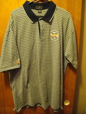Super Bowl XXXV Polo Golf Shirt VINTAGE 2001 Baltimore Raven NY Giants EUC