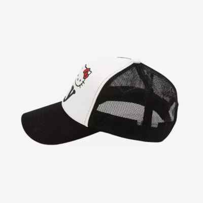 キャップ OPEN YY HELLO KITTY X YY HELLO TRUCKER CAP OPEN YY×Hello Kitty】YY TRUCKER CAP：キャップ（キャップ
