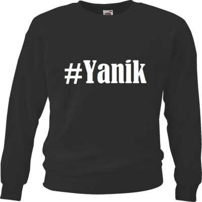 Sweatshirt Sweater #Yanik für Damen Herren und Kinder versch. Farben