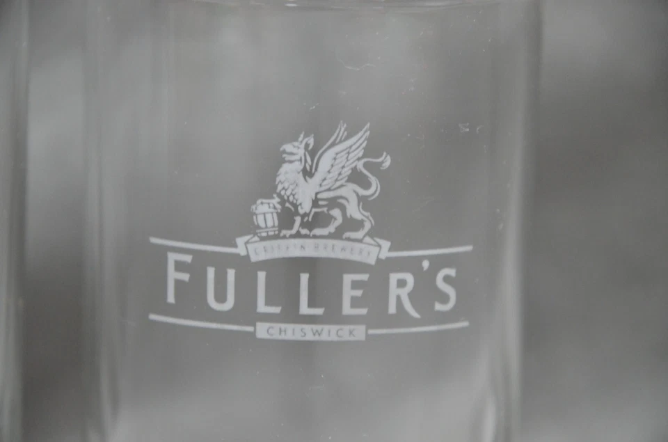 2x Fuller's Chiswick Griffin Brewery 16cl 160ml Taster Glass 10cm VERY RARE New - Image 2 of 4