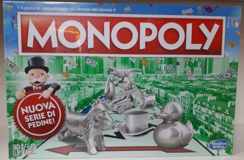 MONOPOLY NUOVA SERIE DI PEDINE IL GIOCO DI CONTRATTAZIONE PIU' FAMOSO DEL MONDO