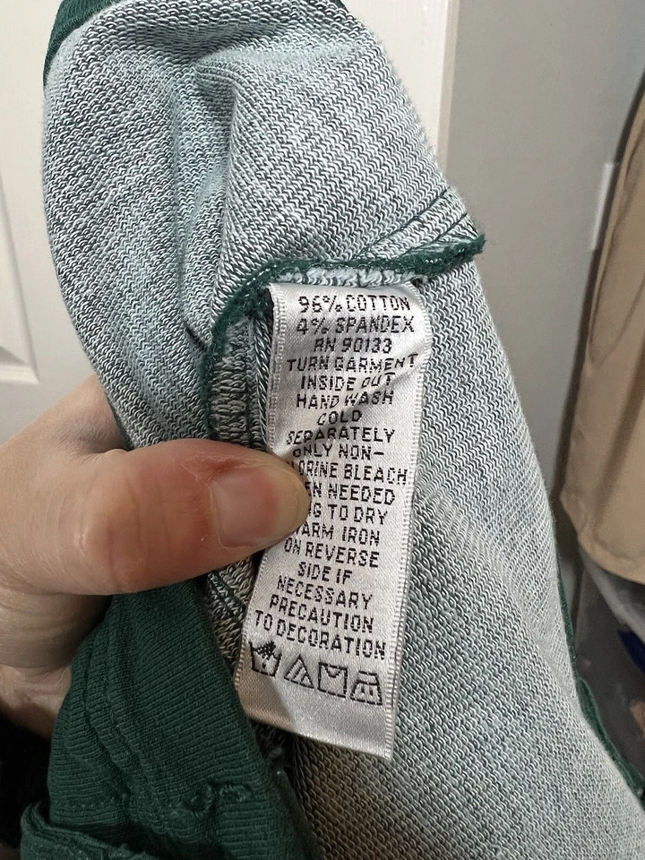 Green Large Jeweled Sequined Country Western Concert Denim Style Jacket - Image 3 of 4