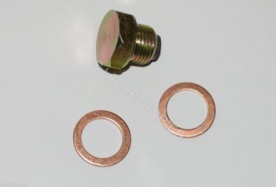Magnetwanne Ölablassschraube & 2 Unterlegscheiben für GSX1100 E EX F G 1980-1996