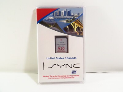 US/CANADA SYNC NAVIGATION SYSTEM Version A10, Model# GM5T-19Н449-AD