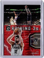 2021-22 Panini Donruss Optic Joe Harris Raining 3s Red Pulsar Prizm #14