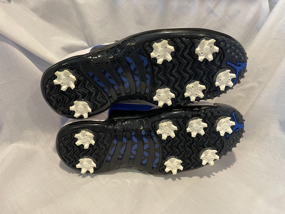 Air Jordan XII Low NRG Golf Shoes Mens 8 White Blue DM9015 105 New