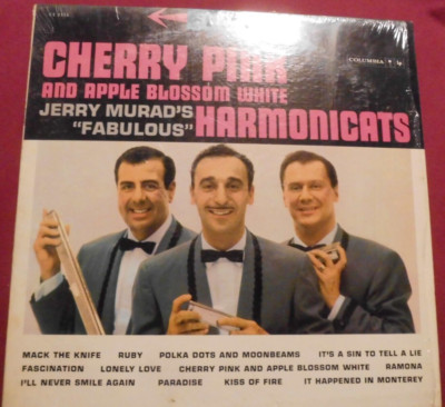 Jerry Murad's ''Fabulous'' Harmonicats (833) Cherry Pink And Apple Blossom White