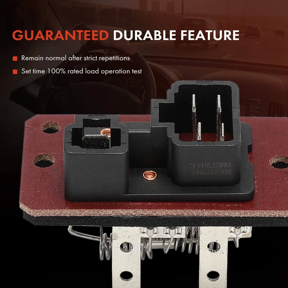 Resistencia del motor del soplador de calefacción para Ford Escort 1991-2003 Mercury Tracer 1991-1999 Foto 3 de 4