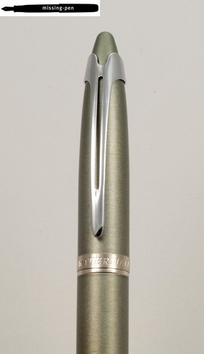 Bolígrafo Waterman Ici et La en metal cepillado C.C. - Imagen 7 de 8
