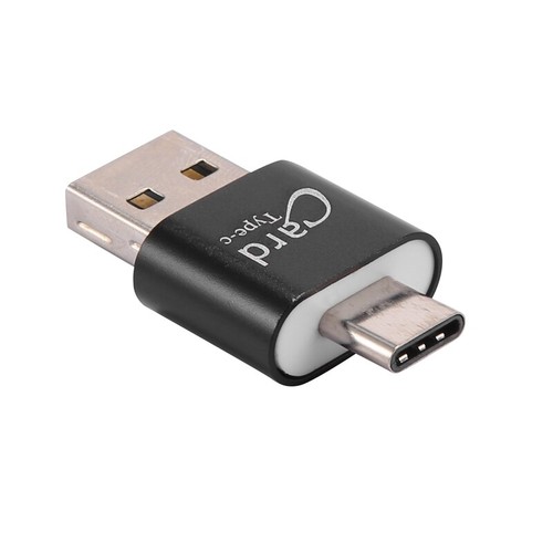 Karten Leser Aluminium USB C Typ Otg -SD / TF Externer Speicher Karten Le1 - Zdjęcie 4 z 8