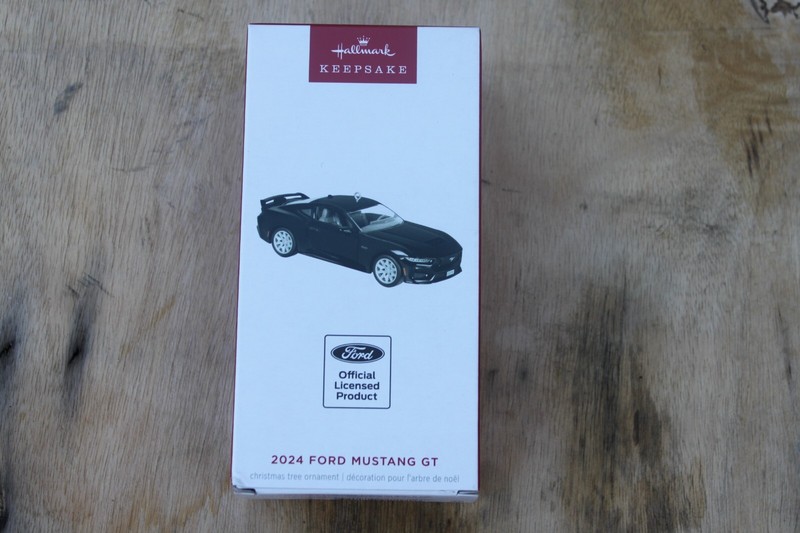 HALLMARK KEEPSAKE  2024 FORD MUSTANG GT Die Cast Metal NIB