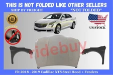 Fit 2018 2019 Cadillac XTS Kit Hood Steel + LH & RH  Fenders GM1230480S