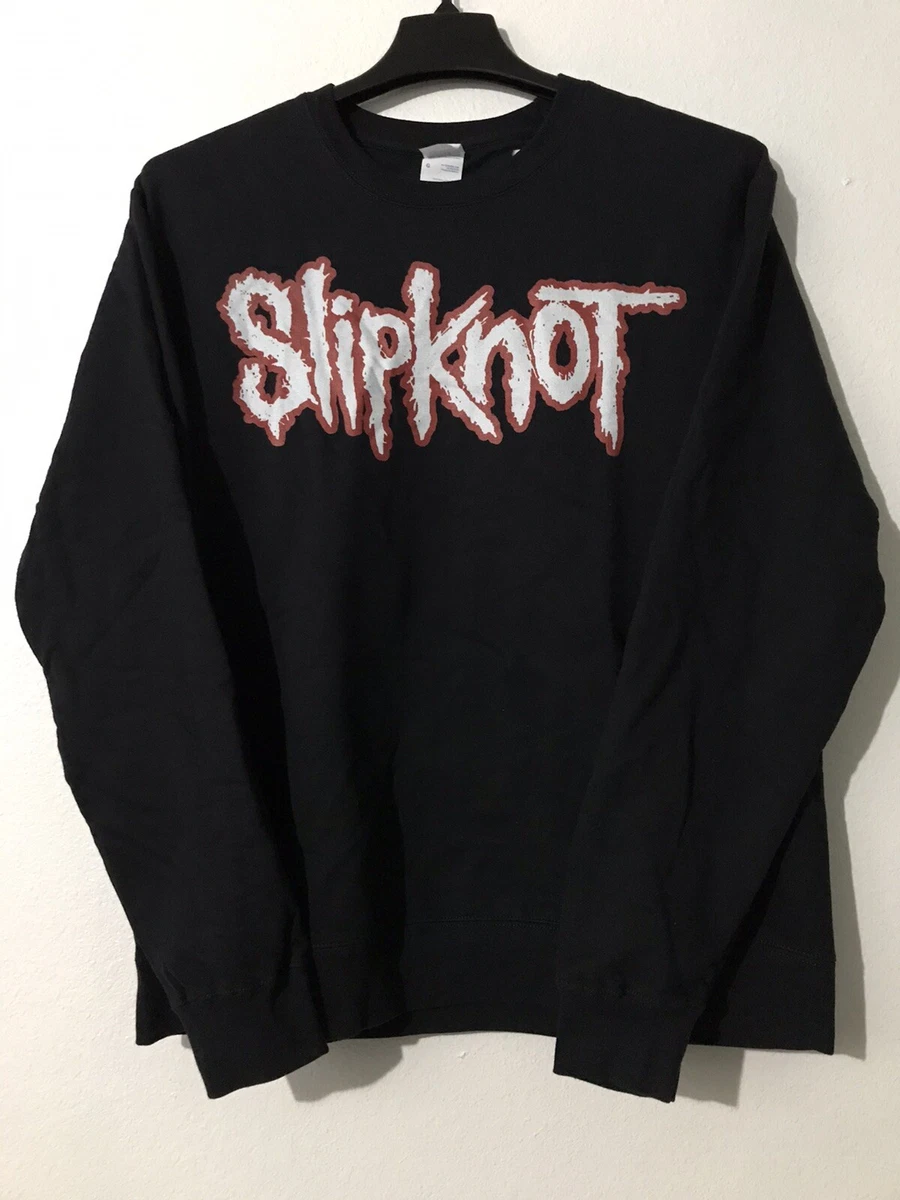 Slipknot Crewneck Port Company Black Logo Sz L