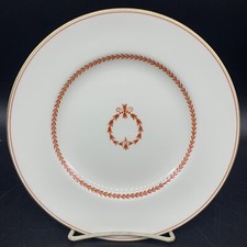 8 pc. VTG 1940 Royal Worcester Colbrookdale Red Laurel Bone China 8" Salad Plate