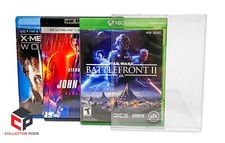 Custom Box Protector for 4k Ultra HD or Blu-Ray Movies or XBOX One Cases 5 PK 