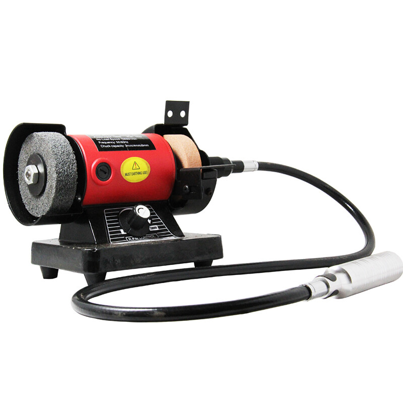 Electric Grinder Desktop Polishing Machine Stepless Buffer & Polisher 220V 150W