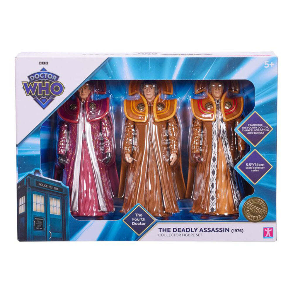 Doctor Who the Deadly Assassin 1976 Collector Set di figure altamente colleziona