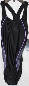 Speedo One Piece Women S Swimsuit Size 30 Black Purple 532 Ebay