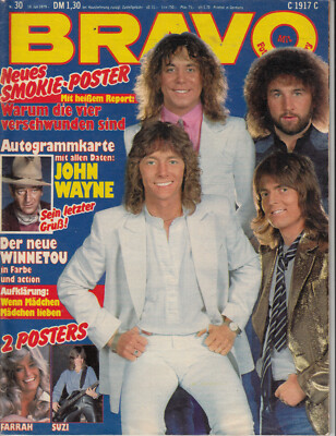 Bravo 30/78: LUV, Smokie, Winnetou, John Wayne, Eruption, John Wayne, Supertramp
