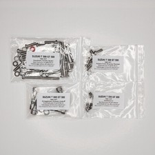 SUZUKI T 500 TITAN 1968-1975 Kit vis CRUCIFORME inox moteur complet T500