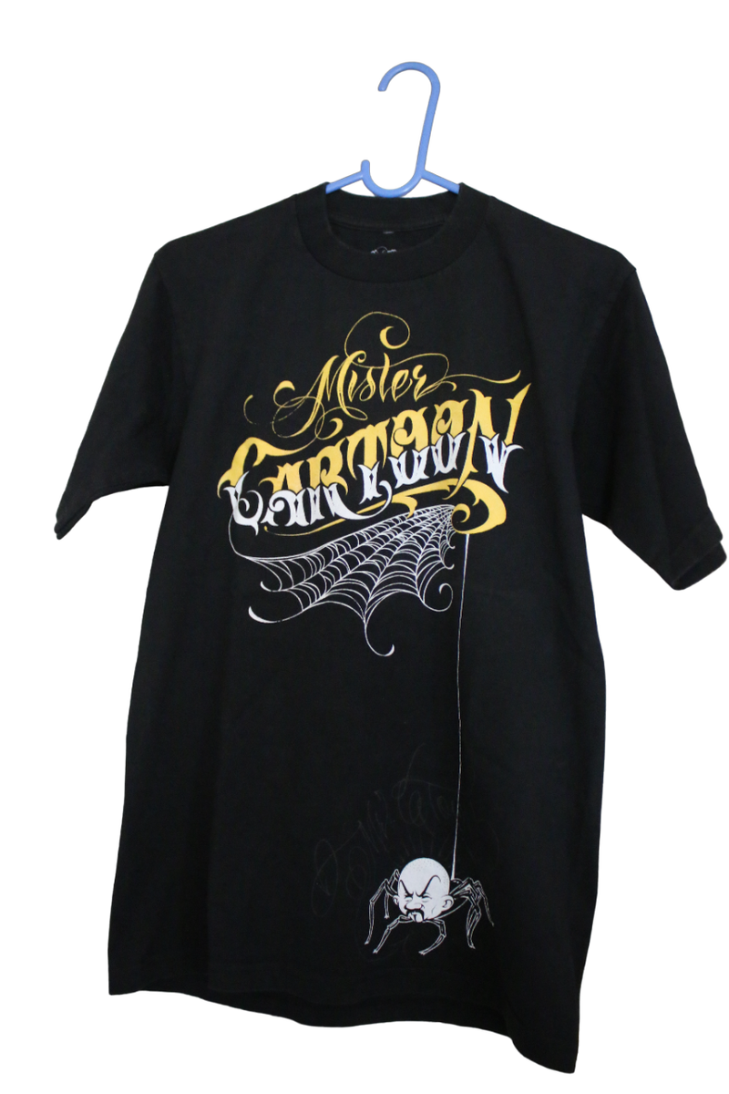 Mister Cartoon ~ Signed Autographed T-Shirt Mr Tattoo Artist ~ PSA