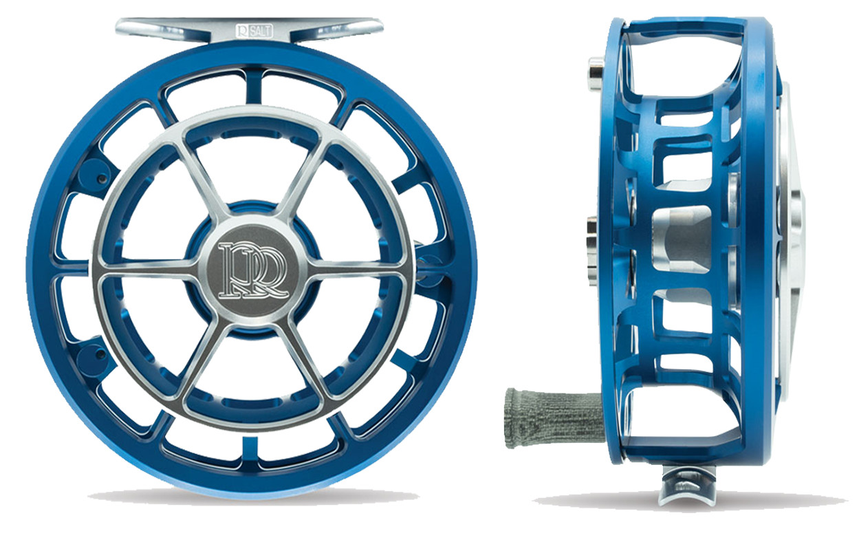 ROSS EVOLUTION R SALT 7/8 REEL MATTE BLUE +FREE $130 FLY LIN