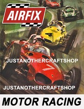 Airfix Motor Racing Slot Car 1966 Large Size Poster Advert Leaflet Shop Sign