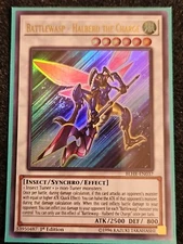 Battlewasp - Halberd the Charge - BLHR-EN037 - Ultra Rare - 1st Edition NM YuGiO