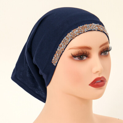 Muslim Women Chemo Cancer Bonnet Cap Hijab Wrap Underscarf Turban Hair Loss Hat