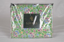 Ralph Lauren HAMPTON BEACH CLUB floral full bedskirt NIP