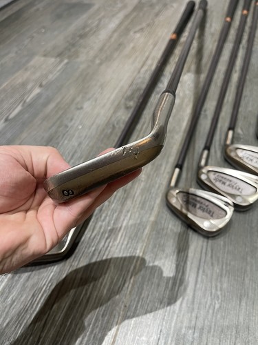 Taylormade Ti Bubble 2 Set Of Irons 4-9 Irons R80 Bubble 2 Shaft - Picture 14 of 19