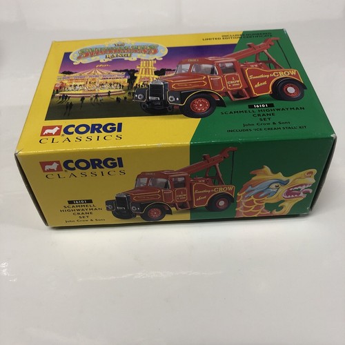Corgi 1/50 • Scammell 16101 • Highwayman Crane Set • Showmans Range • John Crow - Picture 2 of 10