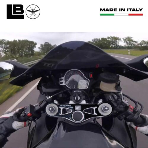 Aufkleber Honda Schutz Platte Lenkung Gabel Motorrad Cbr1000rr 2008-16 Weiß - Bild 3 von 4
