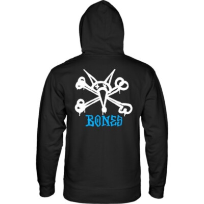Sweatshirt Powell Peralta Rat Bones Hoodie schwarz