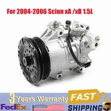 A/C Air Compressor W/ Clutch Fits For Scion xA / Scion XB 1.5L 2004 2005 2006