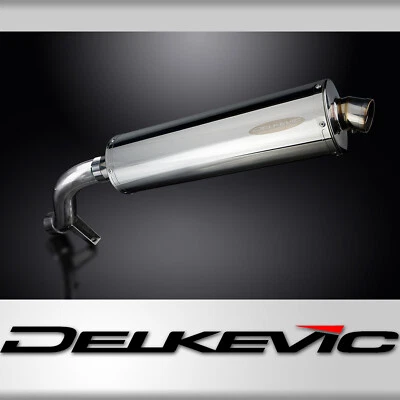 BMW R1200GS 2004-2007 Echappement Silencieux 450mm Ovale Inox - Photo 1/4