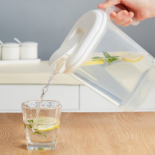 Fruit Juice Tea-pot Water Jug For Hot/Cold Water Kettle Leakproof Refrigerator - Picture 5 of 19