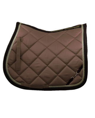 NEU HKM Lauria Garrelli Golden Gate Bit Schabracke, Pony, taupe, Allzweck
