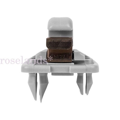 2x Sun Visor Clip Holder Hook Bracket For Audi A1 A3 A4 Q3 Q5 TT 8U0857562A Gray - Picture 12 of 14